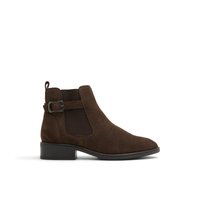 Main view of Dark Brown Adraodia Ankle Boots for women. 