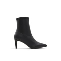 Main view of Black Angiee-l Ankle Dress Booties for women. 