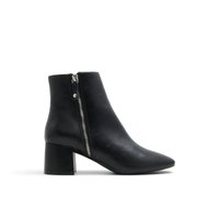 Main view of Black Anneraen Ankle Boots for women. 