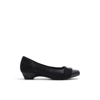 Main view of Black Bewia Heeled Shoes for women. 