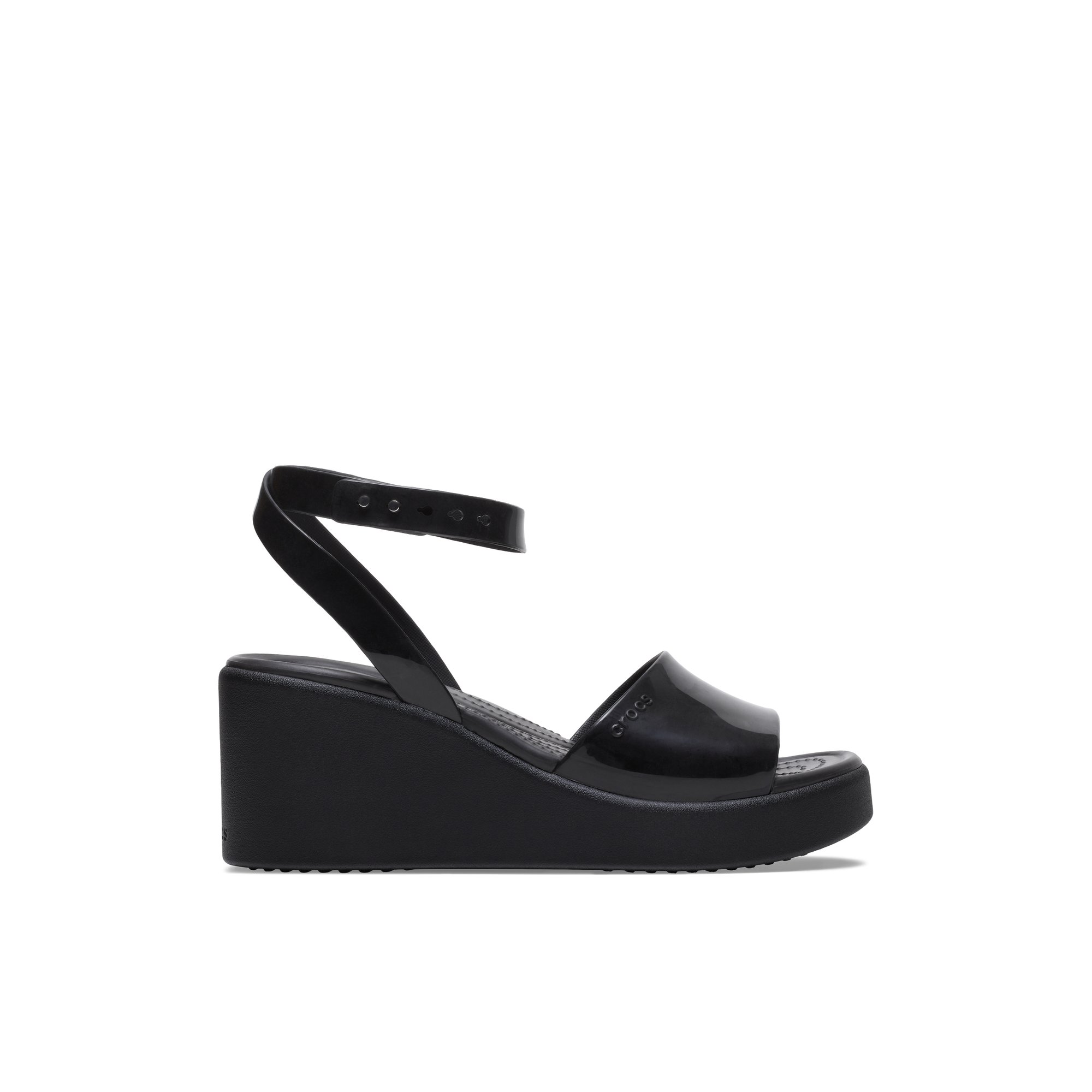 Crocs Brooklyn w - Women's Footwear Sandals Wedges Black