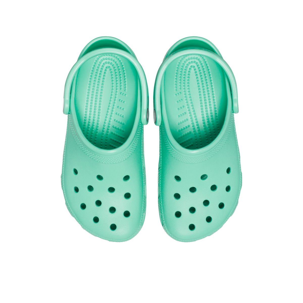 Bright discount green crocs