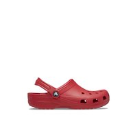 Main view of Red Classic Water Clog for women. 