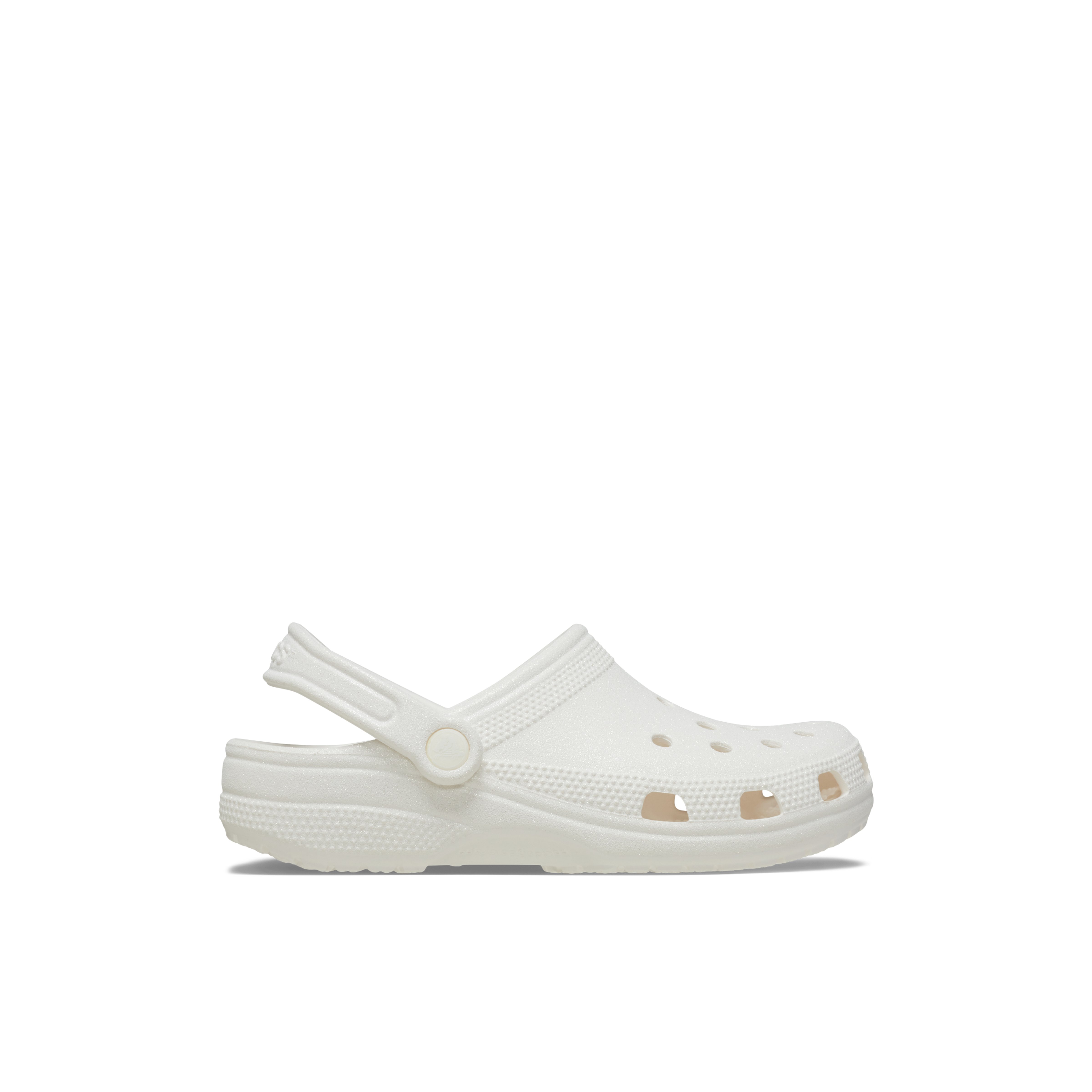 Crocs Classic Glitter Women s Footwear Sandals Athletic White