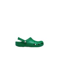 Vue principale des Sabots d'eaus couleur Vert Foncé Clog-jb pour femme. 