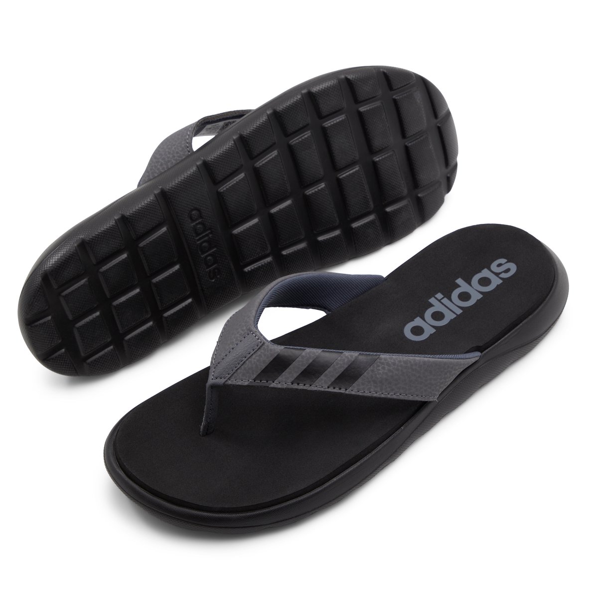adidas Comfort Flip-Flops - Black, Men's & Essentials