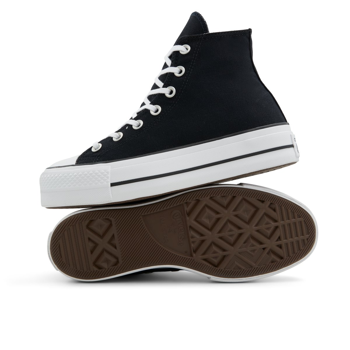 CONVERSE Women s Black White Women Ctas lift hi Globo Canada