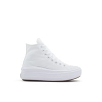 Main view of White Ctasmove-tg High Top Sneakers for women. 