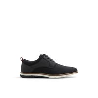 Main view of Black/White Edardom Lace-ups for men. 