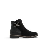 Main view of Black Elstree Ankle Booties for women. 