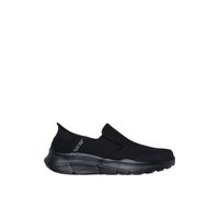 Main view of Black Equalizer-5 Slip-on for men. 