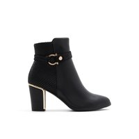 Main view of Black Erayven Ankle Boots for women. 