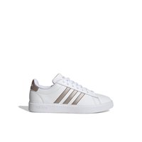 Main view of White Gcourt2.0-l Tennis Sneakers for women. 