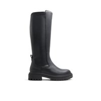 Main view of Black Glerranwan Knee-high Boots for women. 