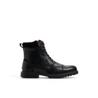 Main view of Black Grunge Lace-ups for men. 