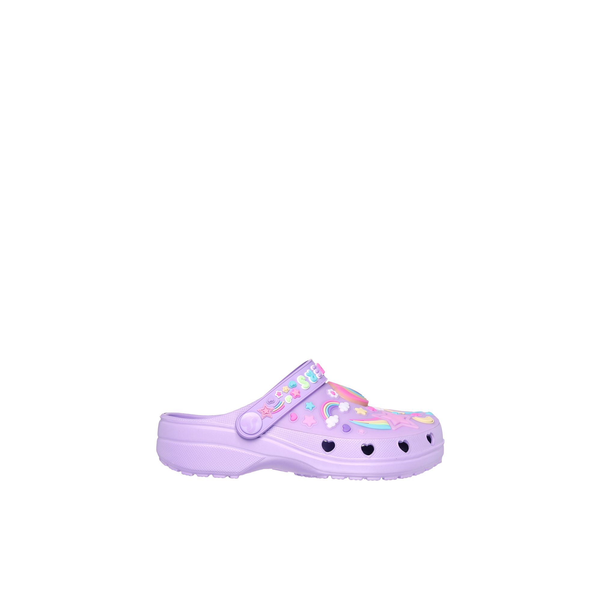 Skechers Heart-jg - Kids Junior Sandals Purple