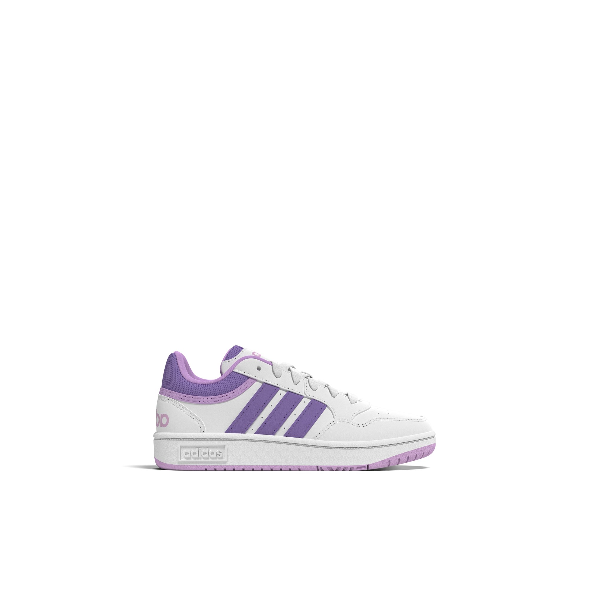 Adidas Hoopslo3l-jg - Kids Girls Junior Athletics Shoes Purple
