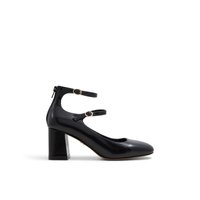 Main view of Black Kaeri-l Heeled Shoes for women. 