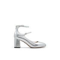 Main view of Silver Kaeri-l Heeled Shoes for women. 