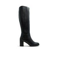 Main view of Black Lincke Knee-high Boots for women. 