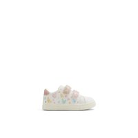 Vue principale des Basketss couleur Blanc Lucy-ig pour femme. 