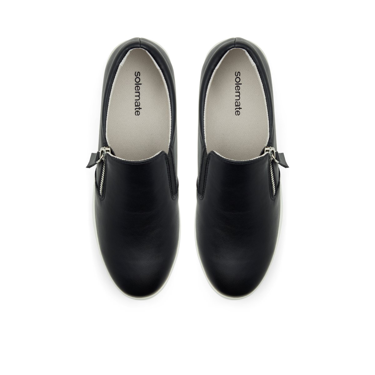 SOLEMATE - Women's Black Loafers & Oxfords - Moschata-new | Globo Canada