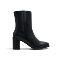 Main view of Black Nanalennon Ankle Boots for women. 