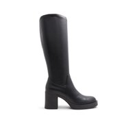 Main view of Black Nanereraen Knee-high Boots for women. 