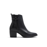 Main view of Black Procyon Ankle Boots for women. 