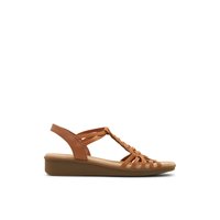 Main view of Other Brown Rhalimas Strappy Slingback Sandals for women. 