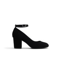 Main view of Black Rilg Heeled Shoes for women. 