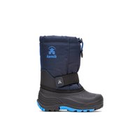 Main view of Navy Rocket.-jb Mid-Calf Boots for women. 