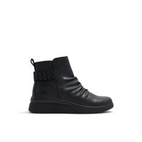 Main view of Black Talilinn Ankle Boots for women. 