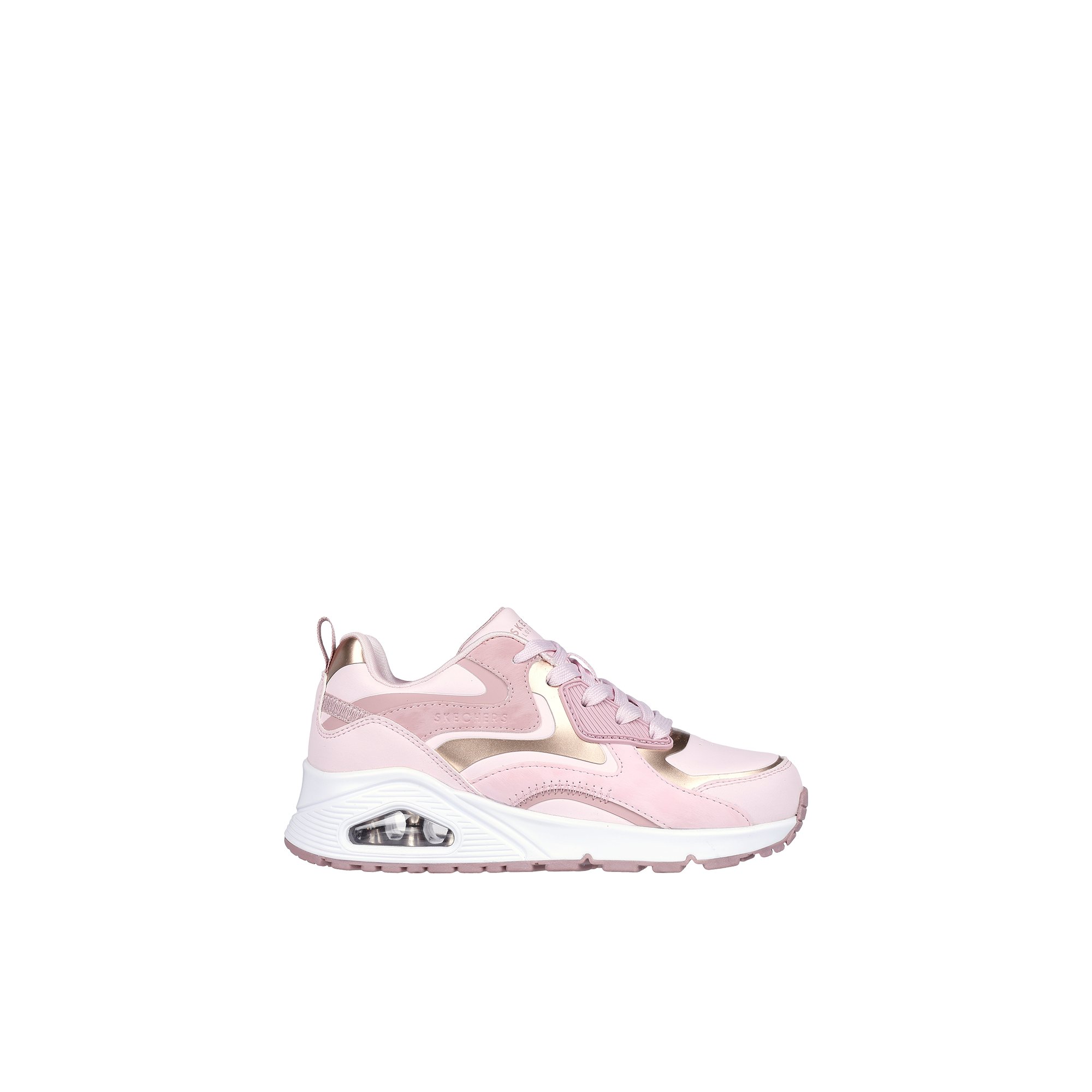 Skechers Unogeserg-jg - Kids Girls Junior Athletics Shoes Pink