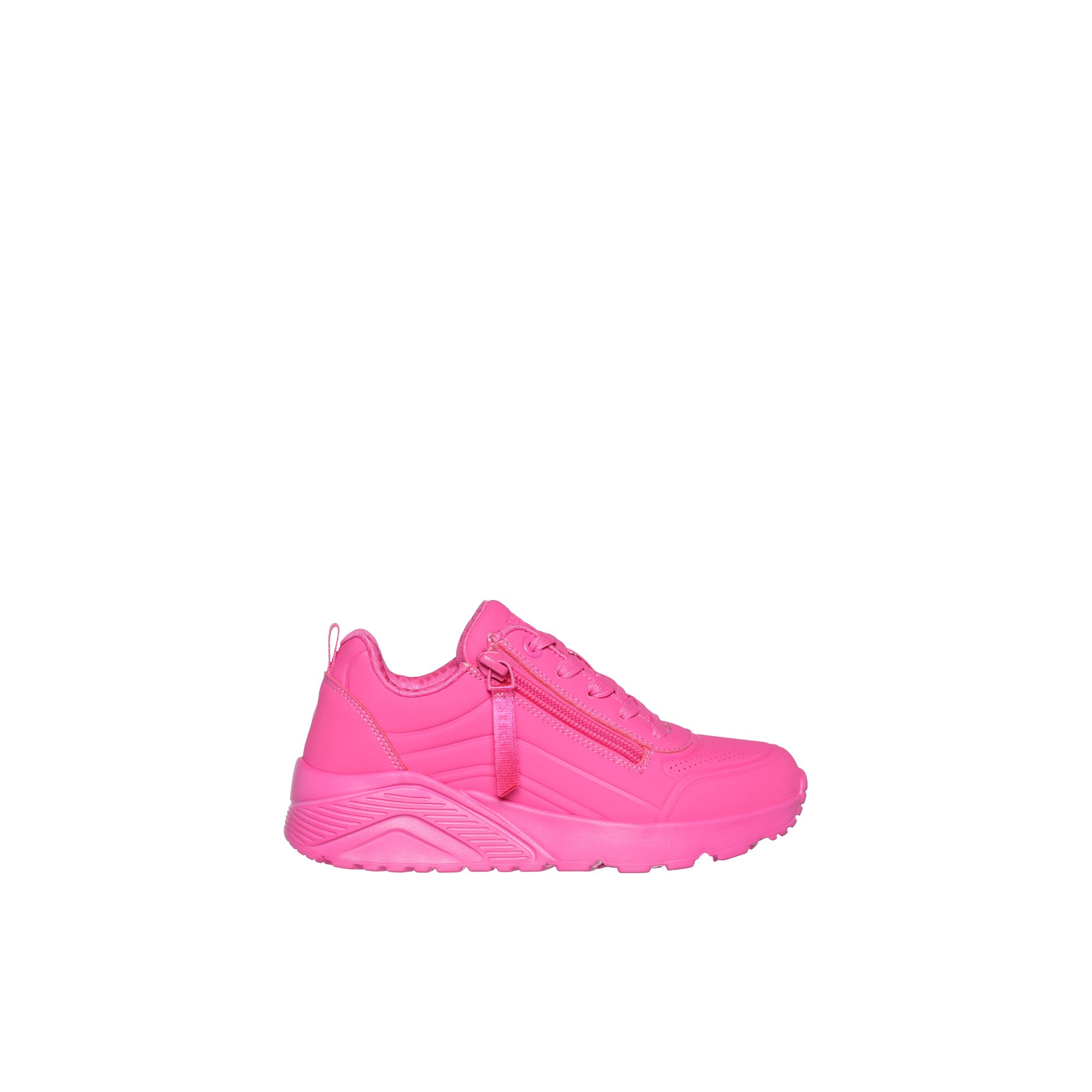 Skechers Unoneon-jg - Kids Girls Junior Athletics Shoes Pink