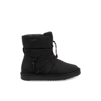 Main view of Black Uriel Winter Ankle Boots for women. 