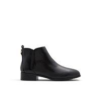 Main view of Black Verita Ankle Boots for women. 