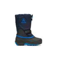 Main view of Dark Blue Waterbug5-jb Mid-Calf Boots for women. 