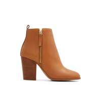 Vue principale des Bottiness couleur Beige Foncé Wylenna pour femme. 