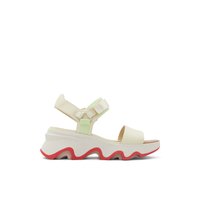 Main view of Other White Y-strap high Sporty Strap Sandals for women. 